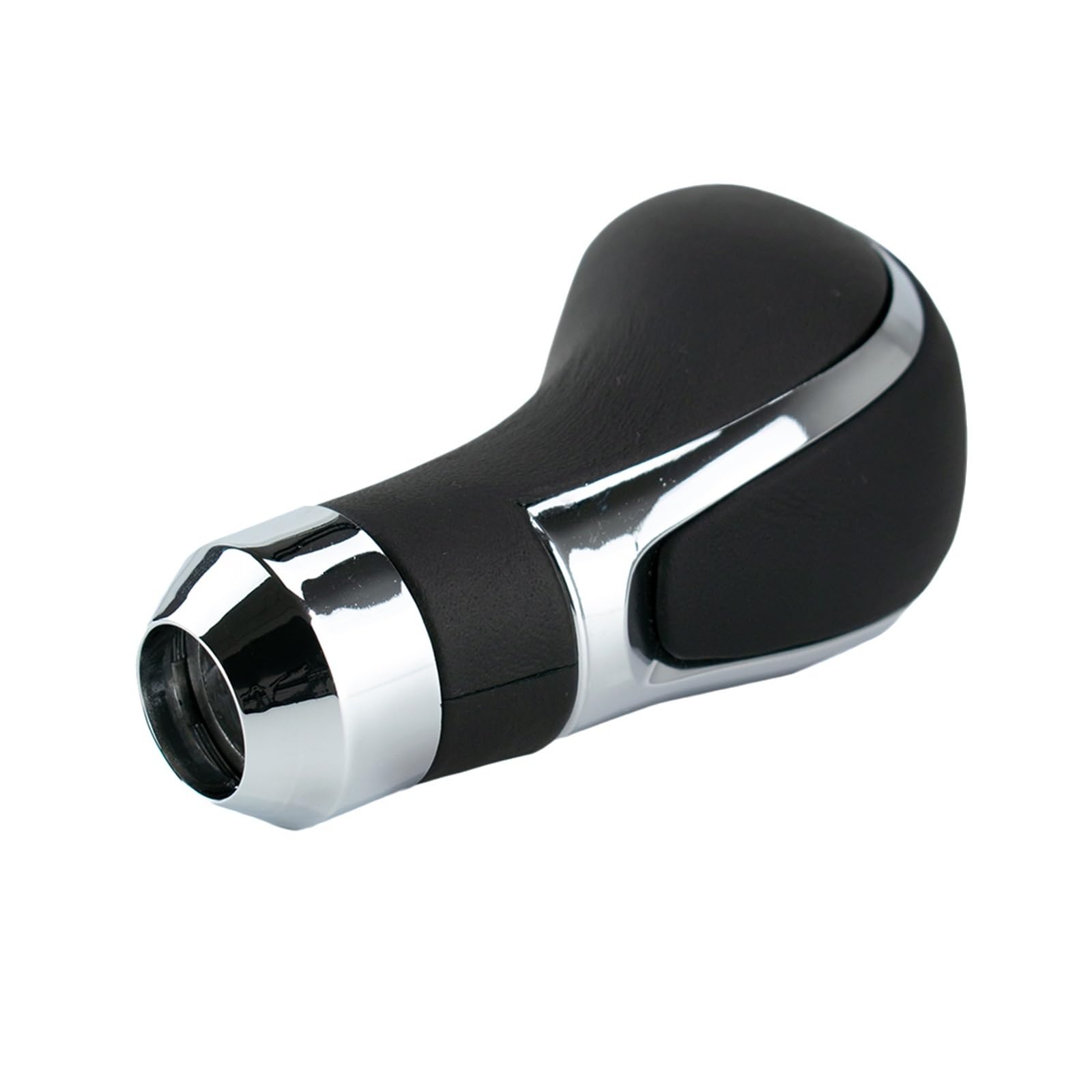 Zynther Automatic Shift knob Universal Leather Auto Manual for Chrome Car Gear Shift Knob Stick Shifter Lever Pen Shifting Head Handball Replacement