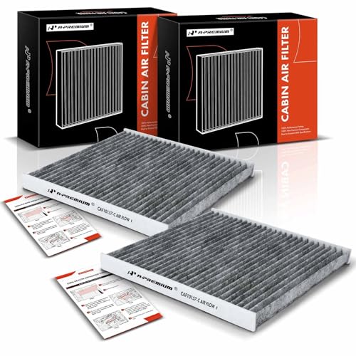 A-Premium 2-PC Cabin Air Filter with Activated Carbon Compatible with ...