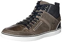 Wild Rhino Men's Hartwood Hightop Sneaker, Grey, EU 42/US 9