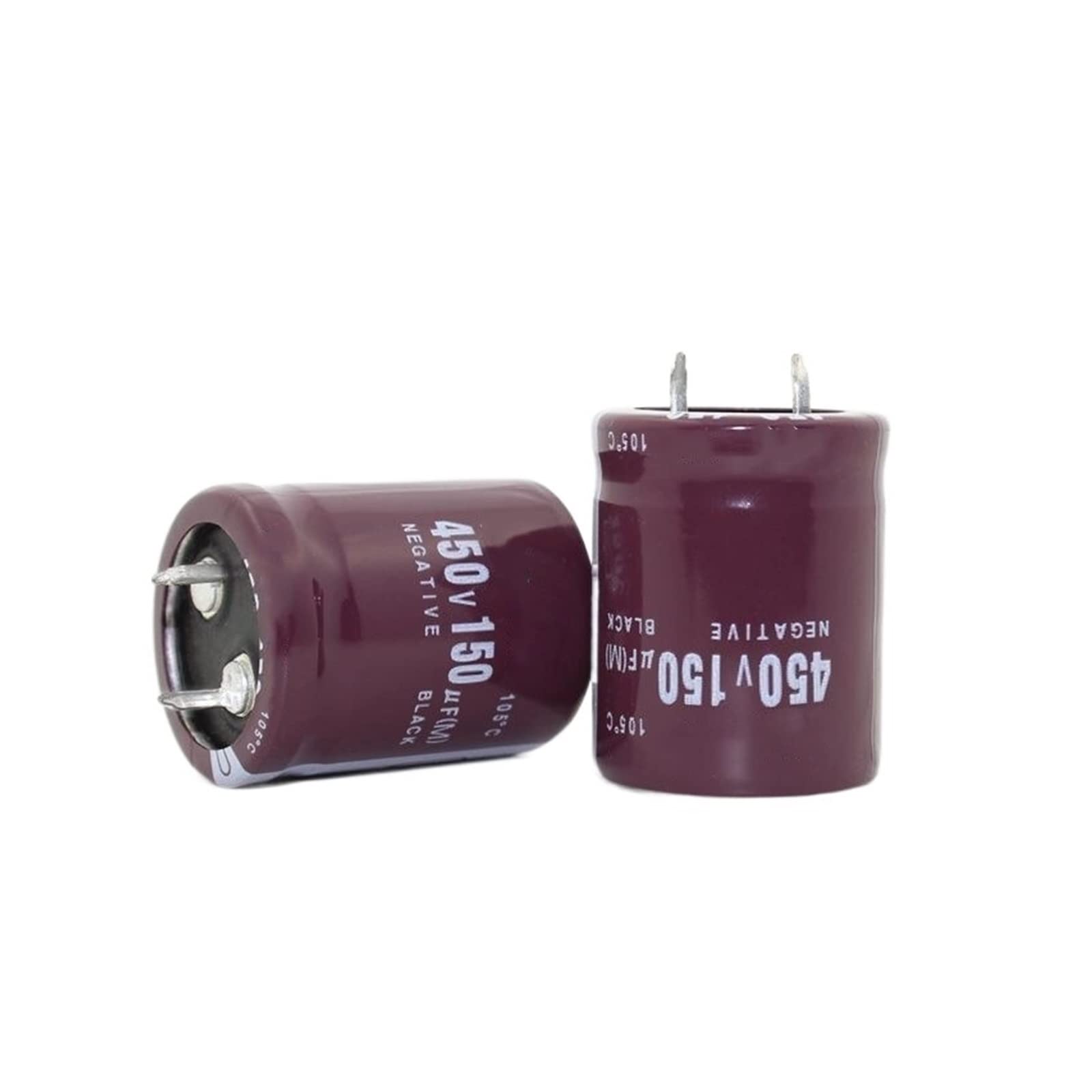 Condensateurs Électrolytiques 150UF 450V filtrage de tension stable 10 pièces