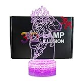 ❤❤ künstlerische Lichter: optische Acryl Lichtleiterplatte Gravur eine Vielzahl von 2D-Grafiken, 3D visuelle Auswirkungen. Einzigartige Lichteffekte erstaunliche optische visuelle Illusion Wohnkultur Lampe, macht es Ihr Zimmer interessanter. (Acrylplatte Schutzfolie, die Schutzfolie vor dem Gebrauch reißen)