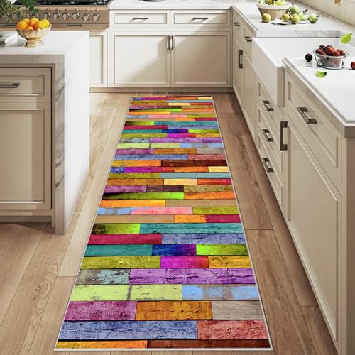 Alfombra para pasillo y cocina para evitar resbalones y proteger el suelo de manchas 2