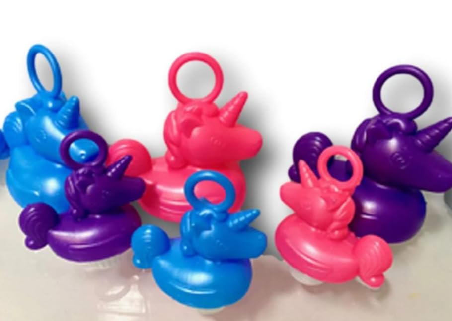 BG International Lot de 24 licornes flottantes de 15 cm pour la pêche au canard