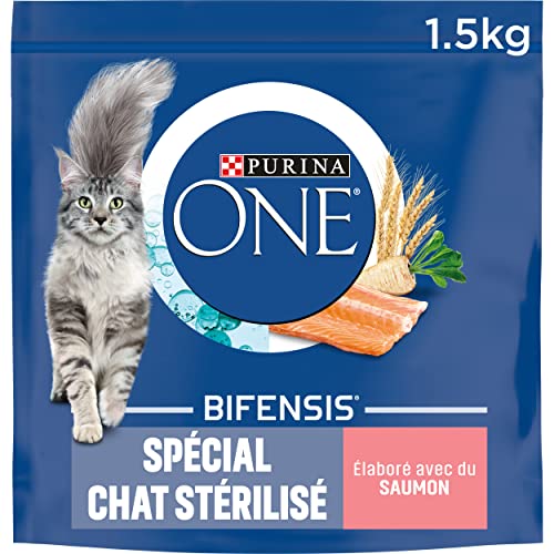 Purina One - crocchette Speciali per Gatti Adulti sterilizzati, 6 x 1,5kg
