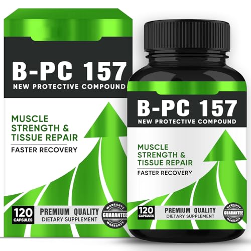 B-PC 157 Kapseln, neue Schutzverbindung BPC-157 1000 mg, nicht GVO, glutenfrei 120 Kapseln