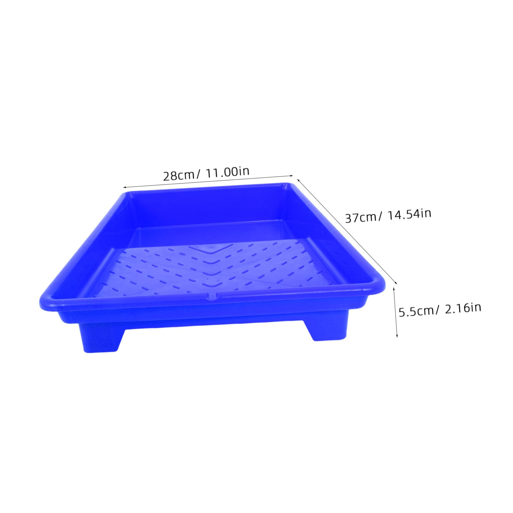 5 Szt. Plastikowych Tac Malarskich Cali Ergonomiczne i Wielokrotnego Użytku Do Mieszania Kolorów i Malowania Ścian Kompatybilne z Różnymi Farbami Do Projektów DIY i Remontów