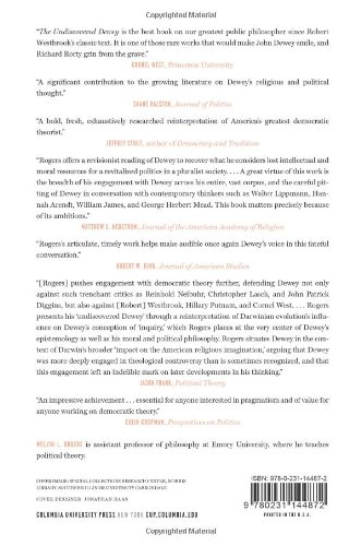 The Undiscovered Dewey: Religion, Morality, and the Ethos of Democracy