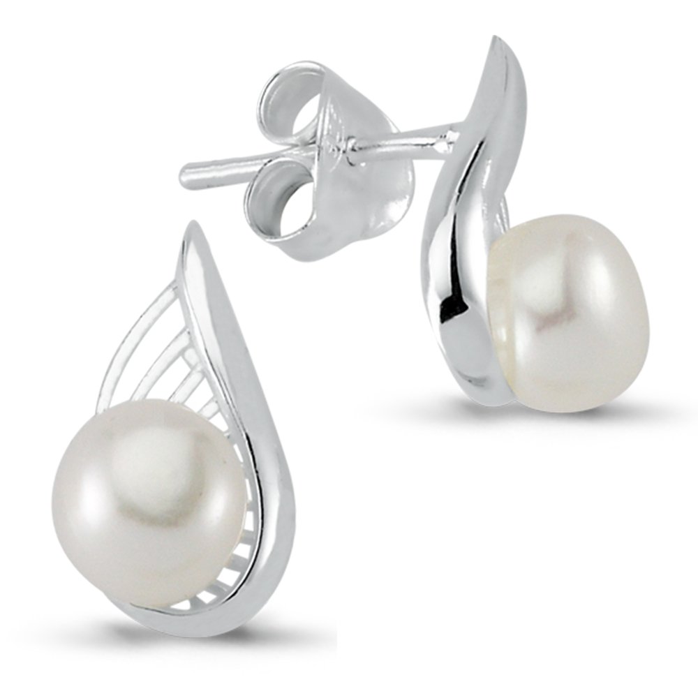 Orecchini a perno in argento AGUP1652