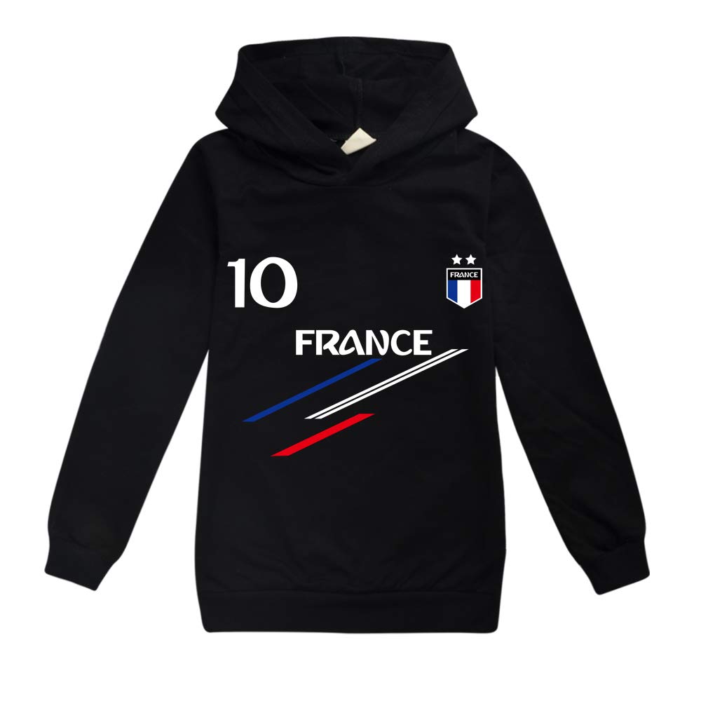 Jogging Enfant De Football France 2 étoiles Sweats à Capuche Survêtements garçon Ensembles de Sport
