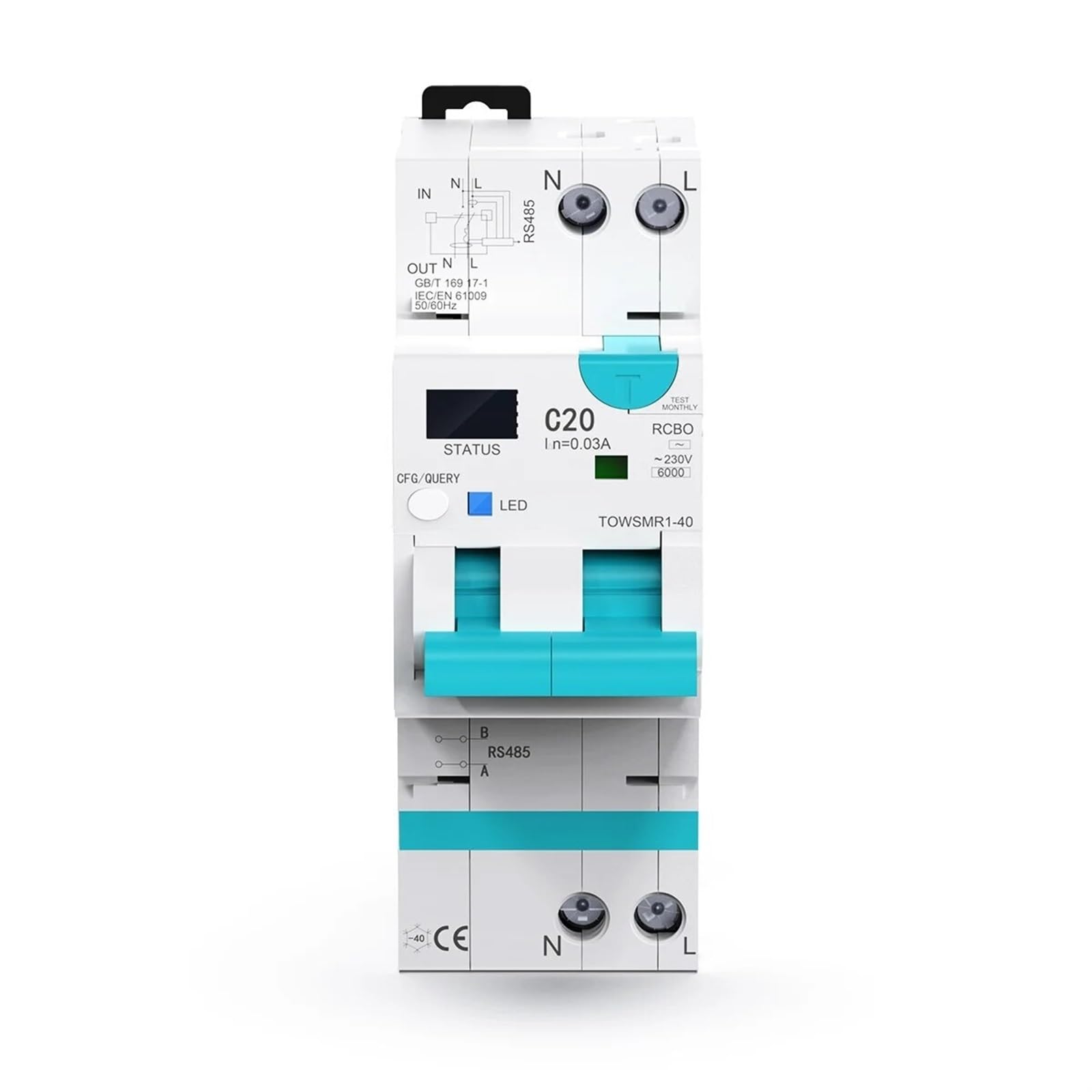 Disjoncteur intelligent WiFi évite les pannes électriques avec sa protection fuites