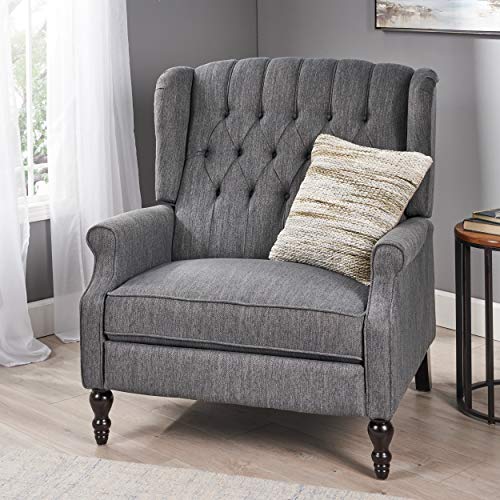 Sillón Tufted Tapizado Gris miniatura 2