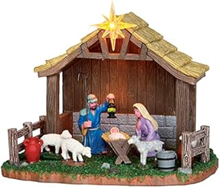 Lemax Nativity Scene Battery Operated Christmas Village