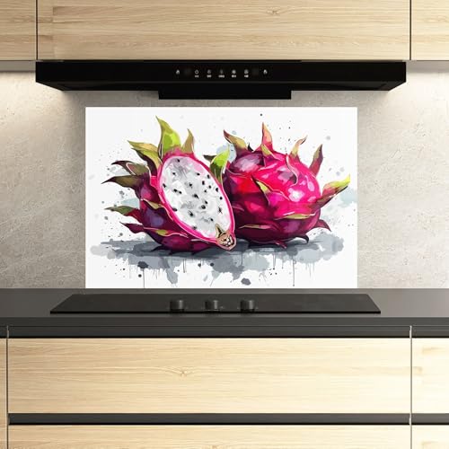 Crédence de cuisine Pink Pitaya ARTHUB® pour un espace coloré - 7
