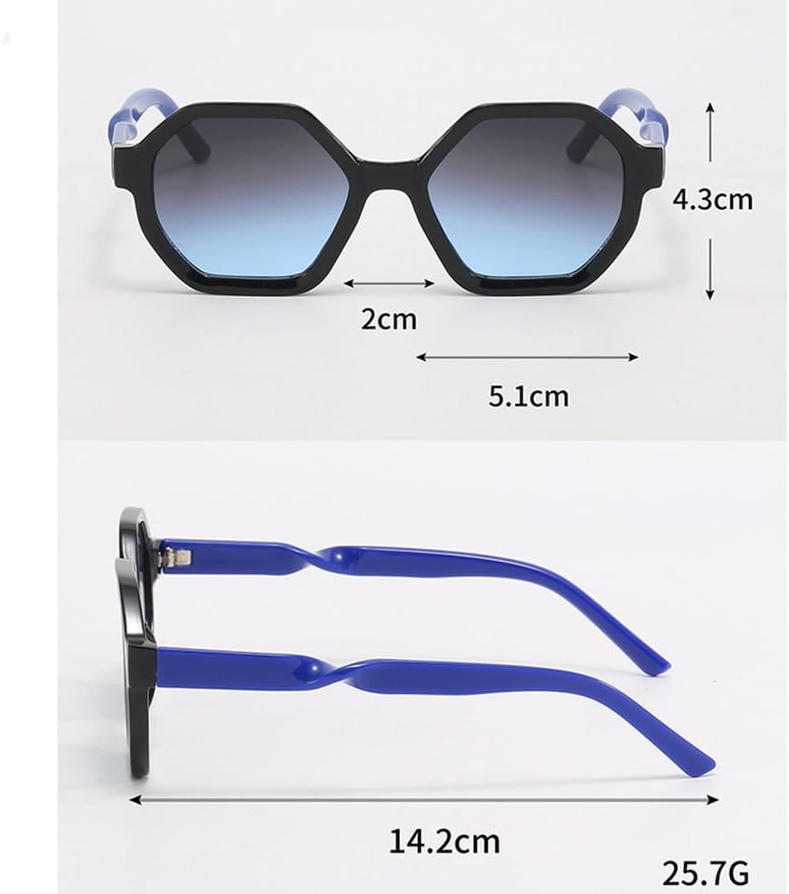 Fashion Polygon Sunglasses Personality Men Women sunglasses Glasses