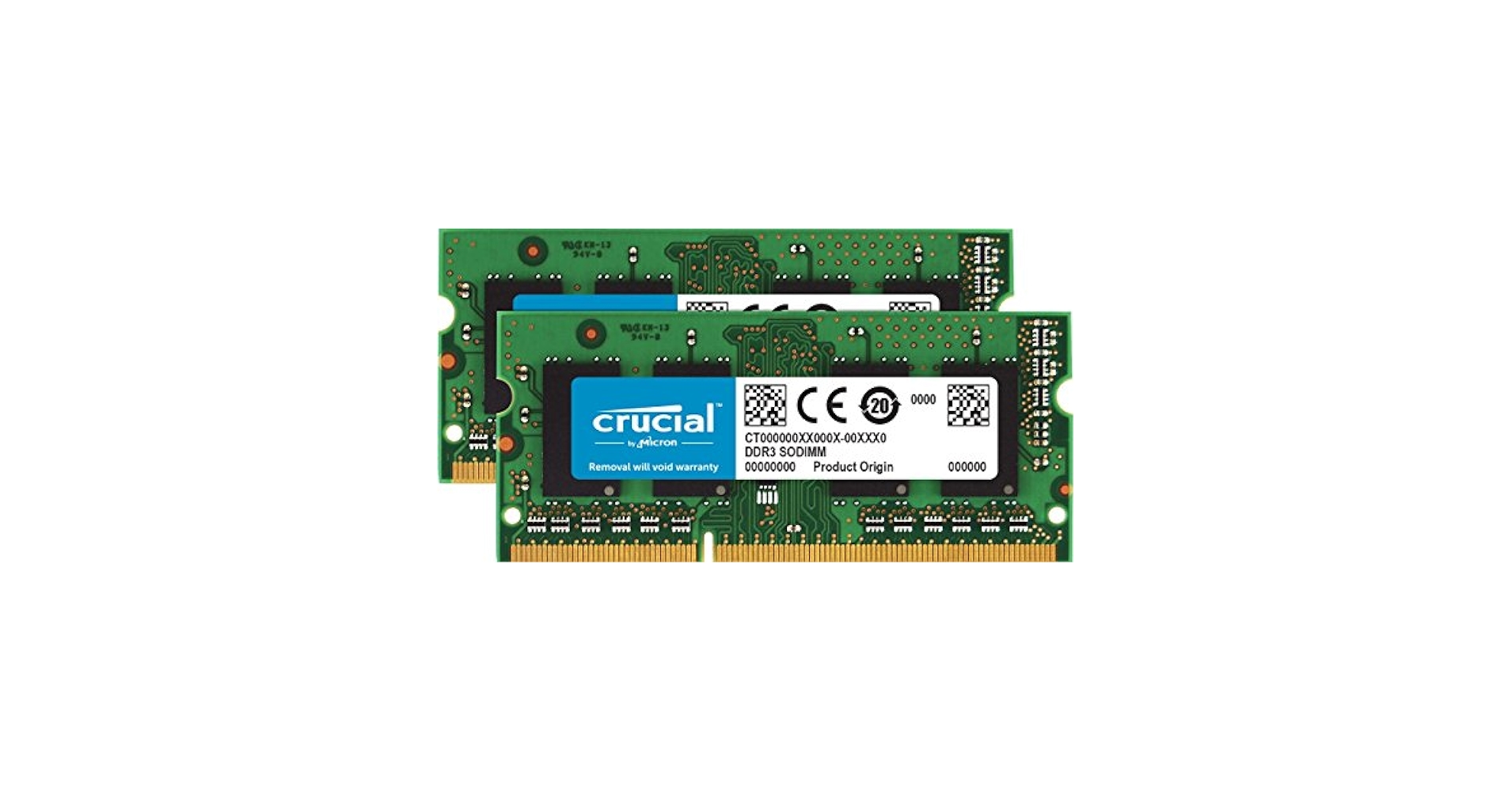 Crucial 8GB Kit (4GBx2), 204-pin SODIMM, DDR3 PC3-14900, at
