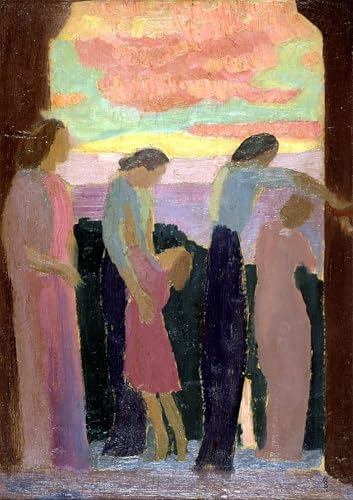 Art Mural Moderne Maurice Denis Peintures Marthe Denis Résolution Mur Blanc 60x90cm