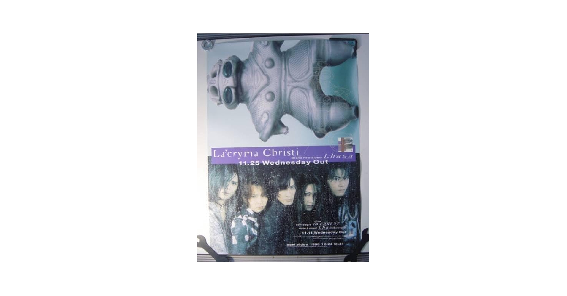 La'cryma Christi 直筆サインポスター ラクリマ・クリスティーTAKA/KOJI直筆サイン『IN FOREST