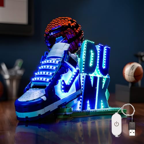 LocoLee Led Light Set Compatible with Lego 43008 Nike Dunk x Set