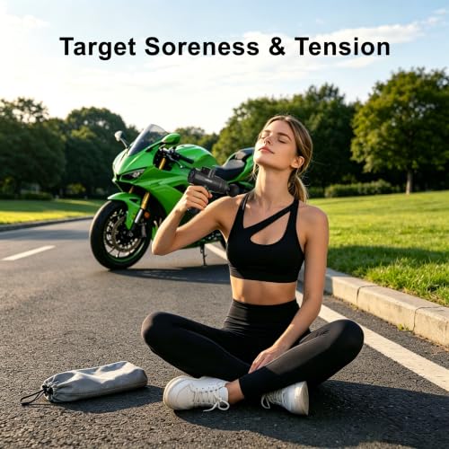 Image of LEERCON Massage Gun Deep Tissue, Mini Muscle Massager Gun for Pain Relief