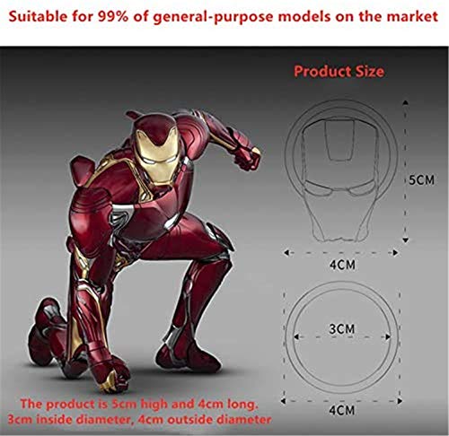 Iron Man 3D Anime Personaggio Start Stop Copertura...