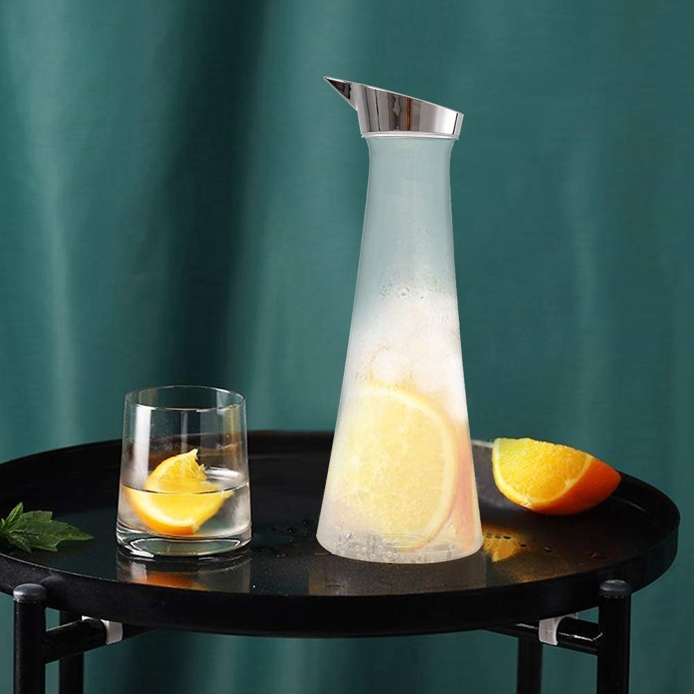 Brocche Brocca for acqua in vetro da 1,4 l con coperchio
