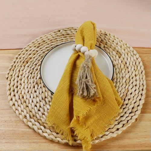 Servilletas de gasa de algodón reutilizables de 32x32 cm de alta absorción y textura suave 2