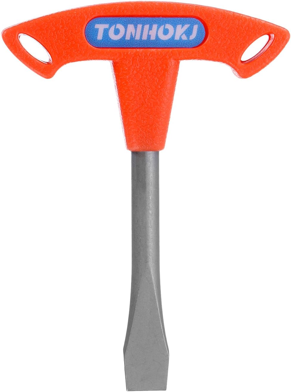 HARFINGTON T Handle Flat Head Screwdriver 10mm T Handle Slotted Screwdriver with Plastic Handle for Slotted Screw Quick Release Plate Camera Tripod Monopod, Red