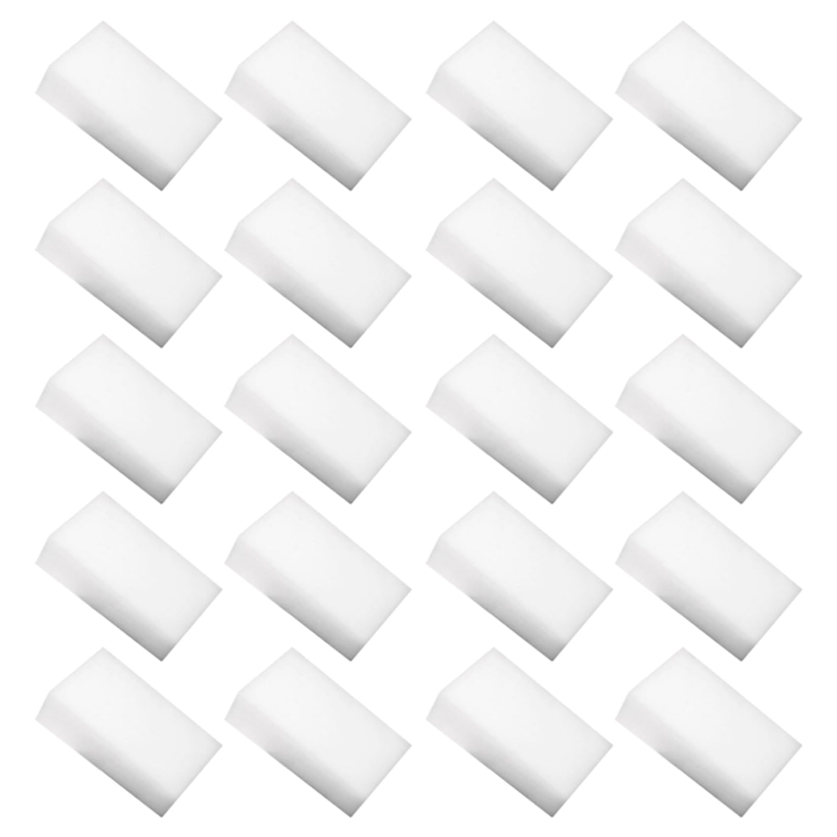 Hndhbfgrt 20Pieces Magic Sponge Eraser Kitchen Duster Car Wipes Home Clean Accessory/Microfiber Dish Cleaning Sponge Nano 10X6X2cm