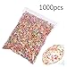 LZYXFP Fruit Slice Nail Art Accessories Accessories 1000pcs Beautiful(All Mixed Slices)