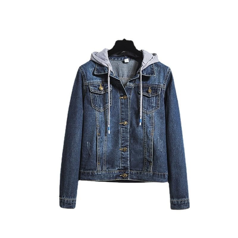 Denim Jacket for Women Cropped Denim Jackets Light Wash Short Jean Jacket Button Up Vintage Western Trucker Jackets2