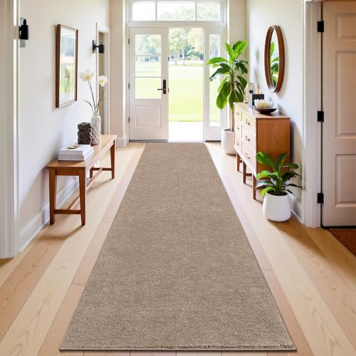 Enyhom Alfombra Pasillo Larga 80 x 300cm, Suave Alfombra Cocina Lavable Antideslizante Alfombras de Pasillo, Elegante Alfombra Entrada Alfombra para Cocina, Sala, Dormitorio, Entrada del Baño