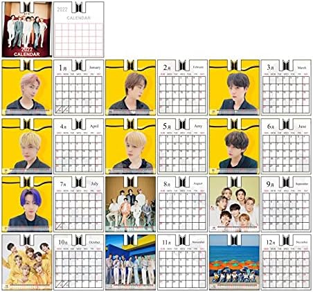 Amazon Bts 防弾少年団 カレンダー 新日本カレンダー 22年 卓上カレンダー 写真入り ミニ 可愛い 写真集 スケジュール 人気韓流グッズ 応援グッズ 人気 お祝い プレゼント 集体 文房具 オフィス用品 文房具 オフィス用品
