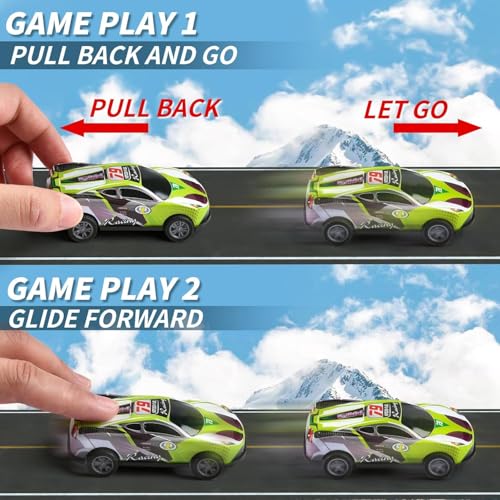 Liberty Imports 50-Pack Pull Back Cars 1:64 Mini Coches miniatura 3