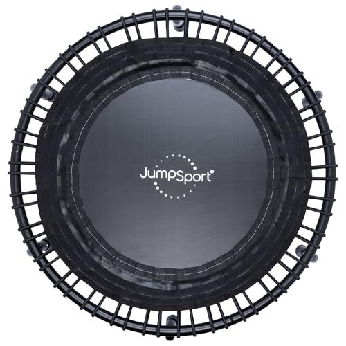 JumpSport 230 Small Rebounder for Adults 39 | Essential | Exercise Home Fitness Trampoline | 30 Low-Impact Bungees