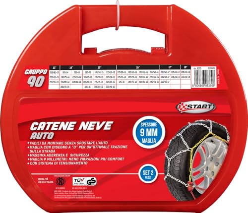 CATENE NEVE START 9 MM-GR.90