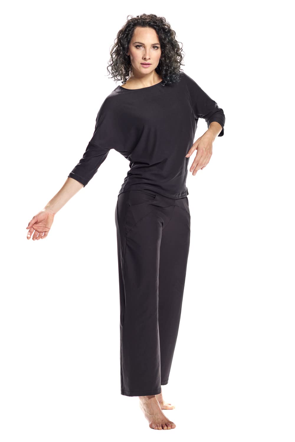 WINSHAPE Winshape Dt111ls Débardeur Fonctionnel À Manches ¾ pour Femme T-Shirt de Yoga Femme (Lot de 1)