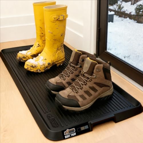 GORILLA GRIP Natural Rubber Indoor Outdoor Boot Tray for
