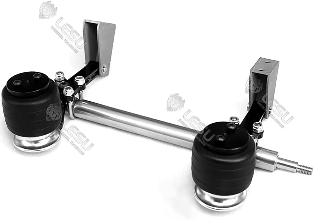 Pneumatic Suspension Air for 1/14 RC Parts LESU A0020 Hydraulic Trailer Truck, Multicolored