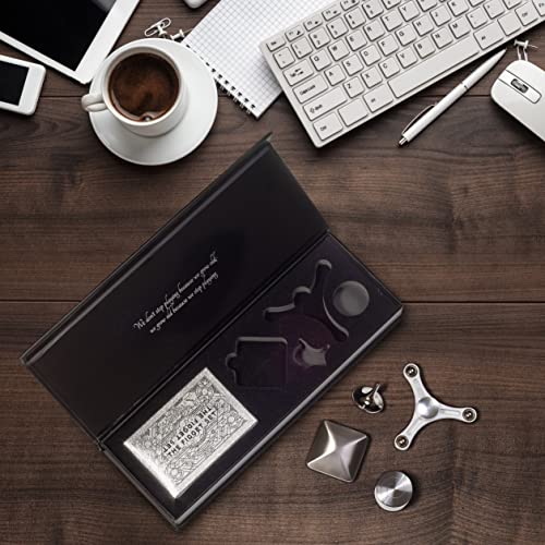 The Fidget Set Classic | Fun Metal Fidget Toys, Office Desk Décor, Chill Decompression Gadgets For Adults #TOP3