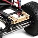 INJORA RC Brass Weight Front Bumper Brass Mounting Bracket for Servo Motor 1/10 RC Crawler Axial SCX10 II 90046 Upgrade Parts