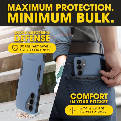 Image of OtterBox Samsung Galaxy S26 Plus - Commuter Magnetic Case - Coronet Night | 3X Military Drop Protection - Dual-Layer Design - Magnetic Fast Charge - Raised Edges - Port Covers