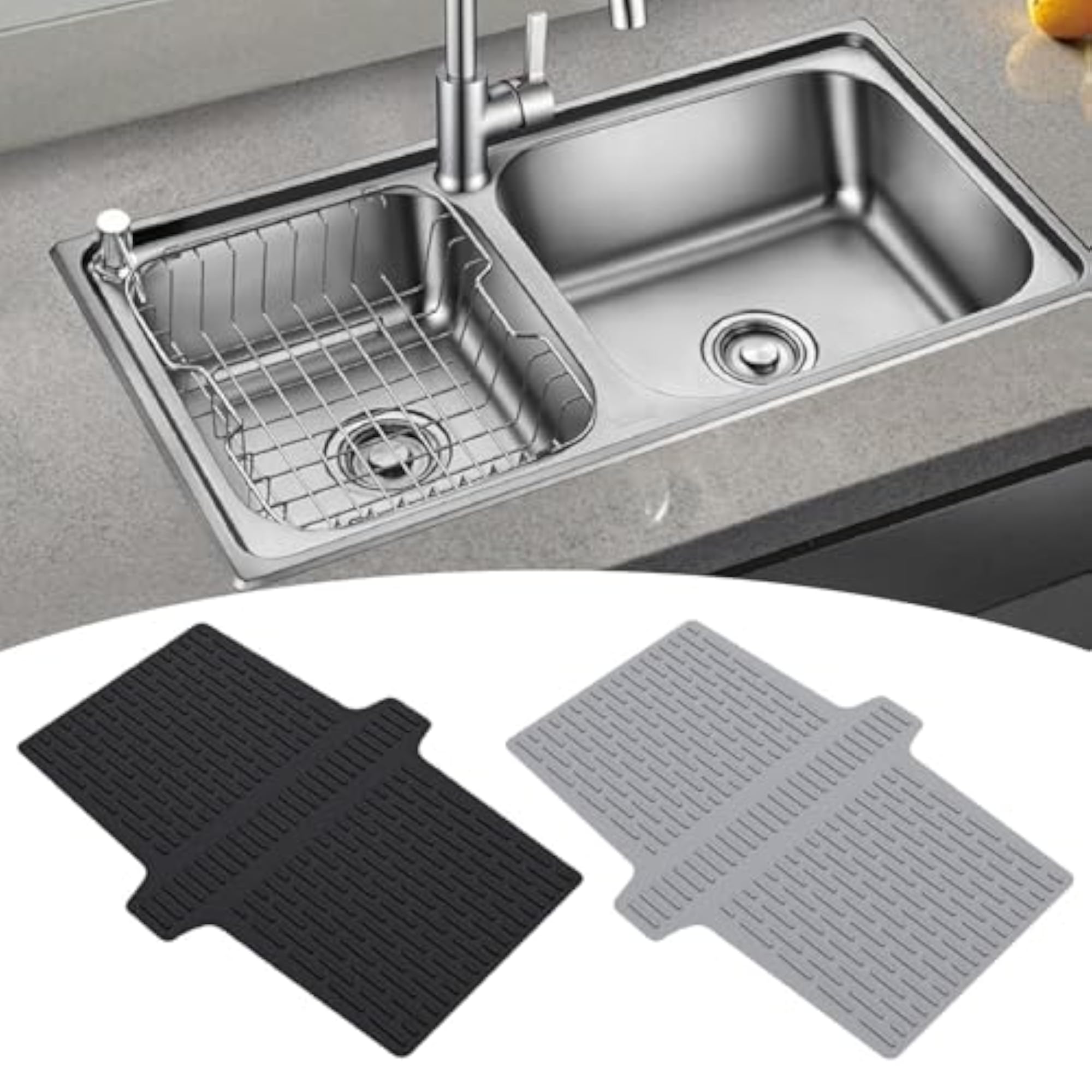 Kitchen Sink Saddle Protector Silicone Mat