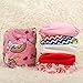 Babygoal Cloth Diaper Cover for Girls,Baby Adjustable Reusable Covers for Fitted Diapers and Prefolds, 6pcs Baby Clothes Covers+One Wet Bag 6DCF01