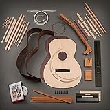 StewMac Build Your Own Triple-O Acoustic Guitar Kit with Indian Rosewood Back & Sides, Sitka Top, Dovetail Neck