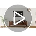 CycleCrew Mid Century Modern TV Stand for TVs Up to 70 in- Wooden Fluted Entertainment Center Low Profile TV Console with 2 Cabinet, Drawers and Shelf, Media Console for Living Room image 7