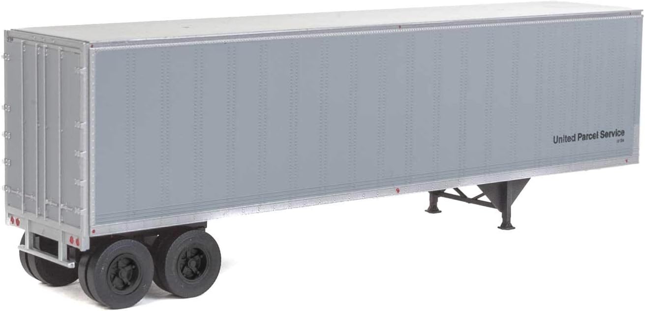 Walthers SceneMaster 40' Trailmobile Trailer 2-Pack - Assembled - United Parcel Service (Gray)