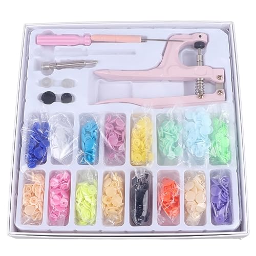 Kit pinces snap pour fixer facilement des boutons pression sans coudre sur vos textiles