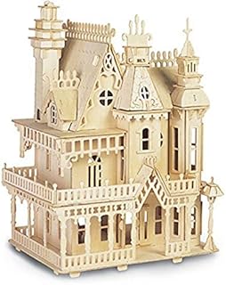 Cute room Fantasy Villa - Puzzle Model Kit - Woodcraft Construction Kit