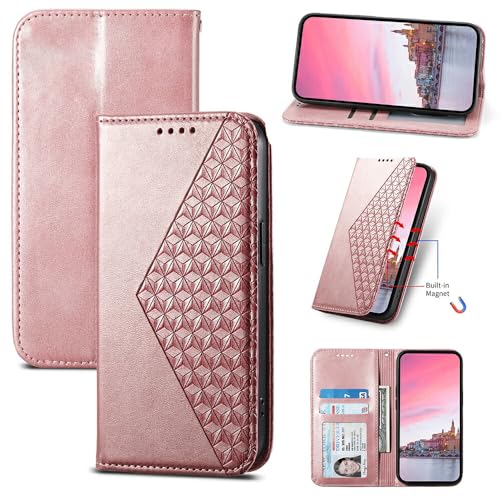 Koda | �݊��iZTE Nubia REDMAGIC 11 ProPlus�Ή� �P�[�X �蒠�^ �t���b�v �t�F�C�N���U�[ �蒠�^ �X�}�[�g�t�H���P�[�X �}�O�l�b�g�����N���[�U�[�x���g (�J���[�F�s���N Pink)