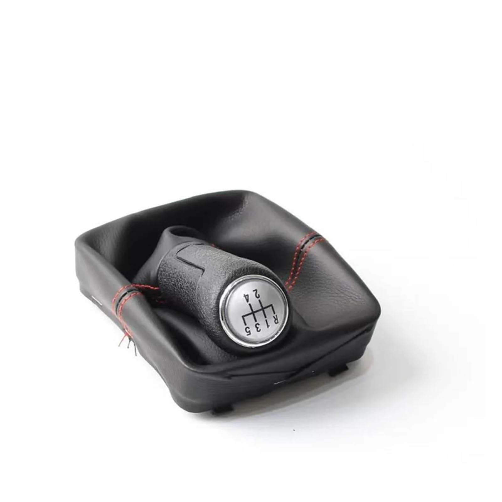 MOCALUX Gear Stick Shift Lever Knob for VW for Polo 9N 9N2 2002-2009 5 Speed Gear Shift Knob Lever Modification Parts(A)